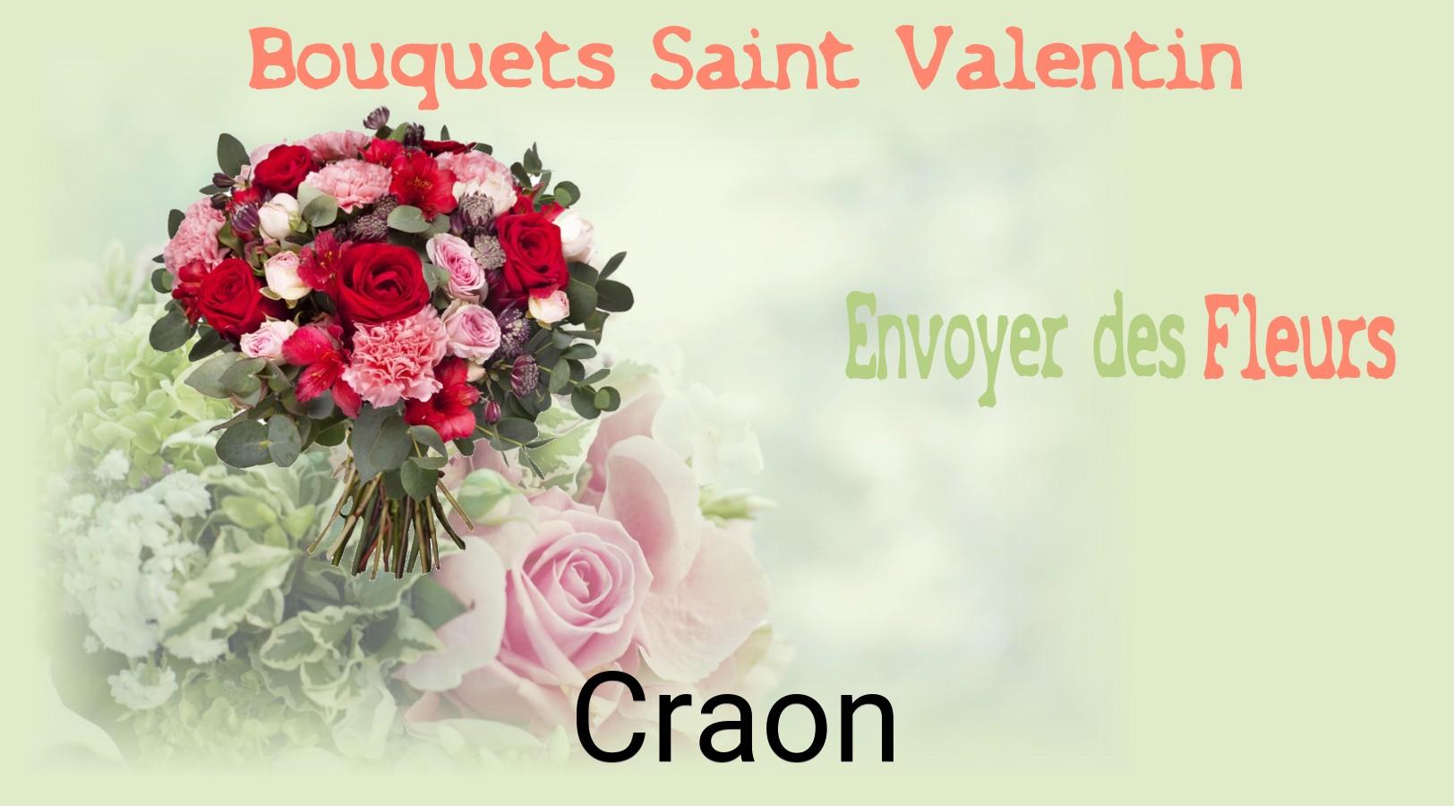 Roses de Saint-Valentin livrées à Craon
